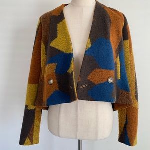 THAKOON ADDITION
Wool-Blend Short Coat
Size: M